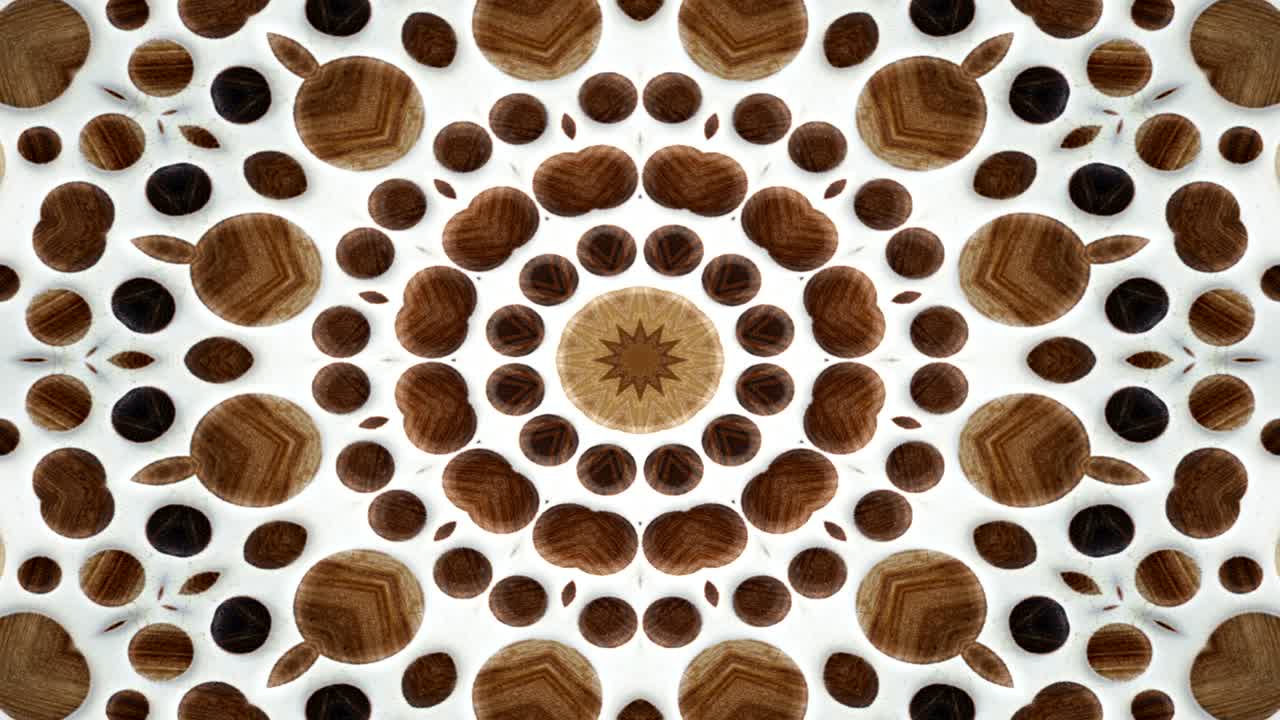 абстрактный деревянный фон концепция симметричный рисунок орнаментальный декоративный калейдоскоп движение геометрические круги и формы звезд