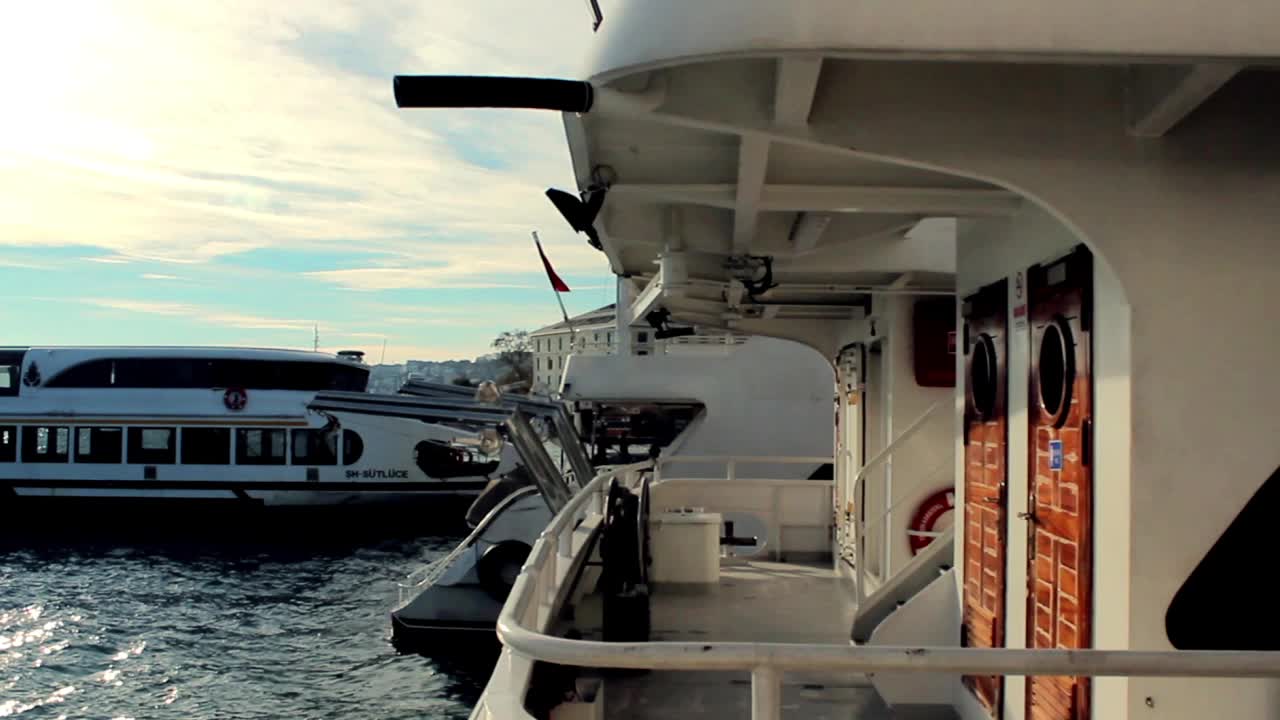 보스포루스 이스탄불의 페리 보트 3