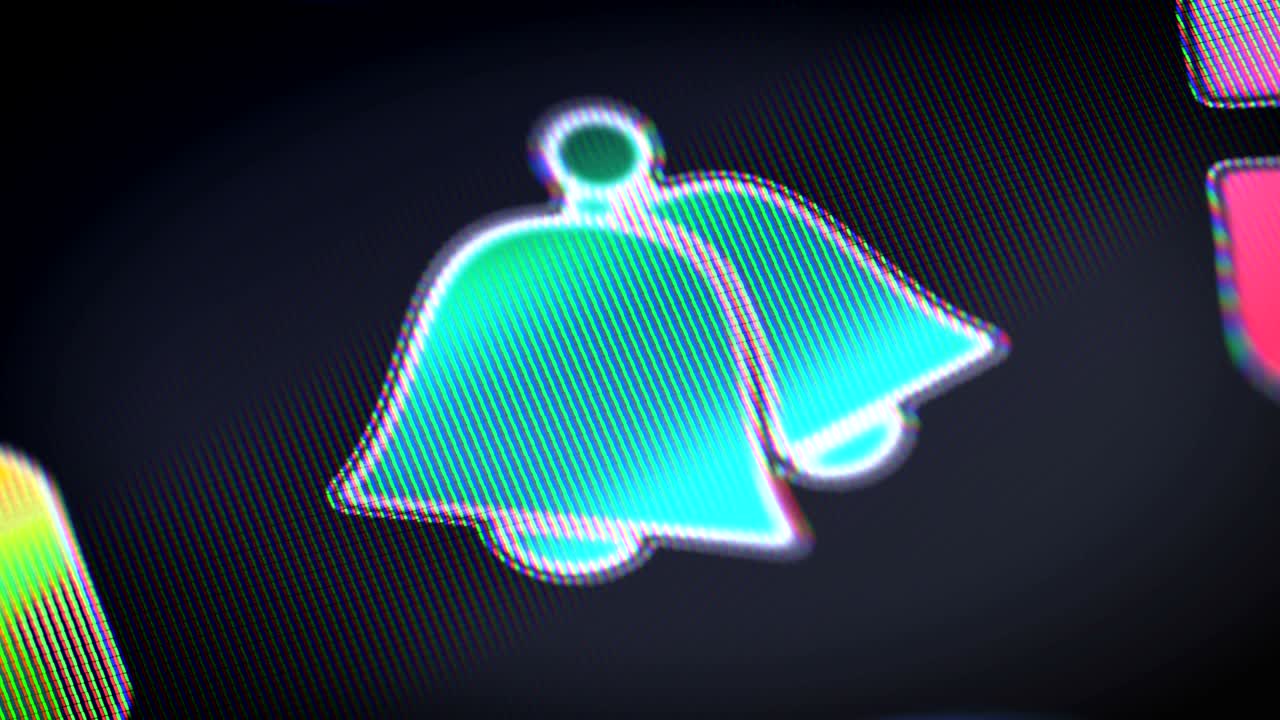 화면에 있는 벨 아이콘은 looping입니다.