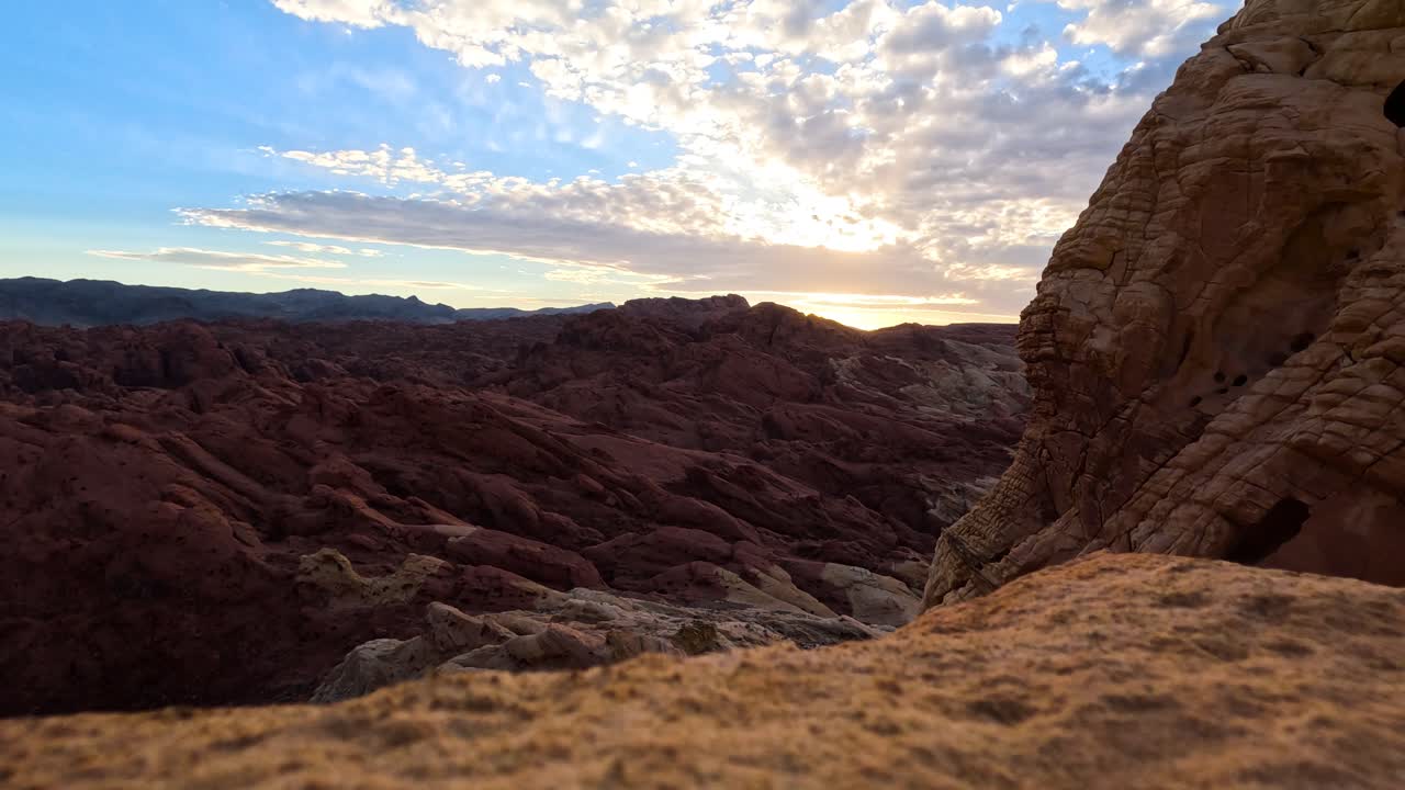 Sky time lapse of valley of fire