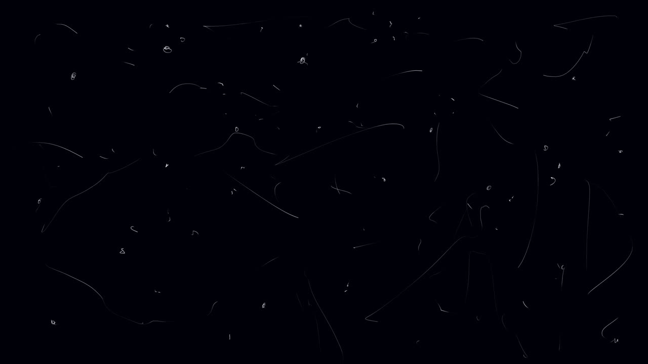 4K animation of scratches