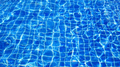 colorful abstract of water surface in swimming pool
