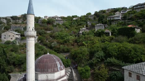 the mosque in the green town