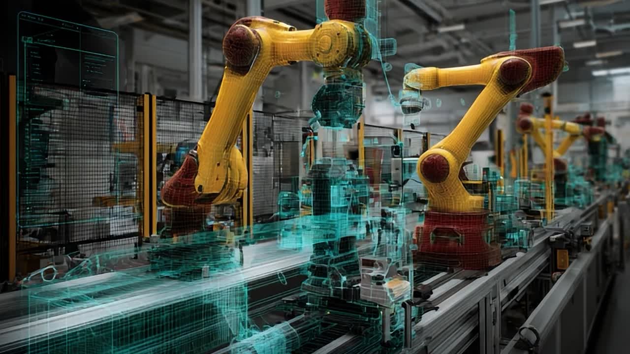 Robotic arms boost manufacturing efficiency on assembly lines