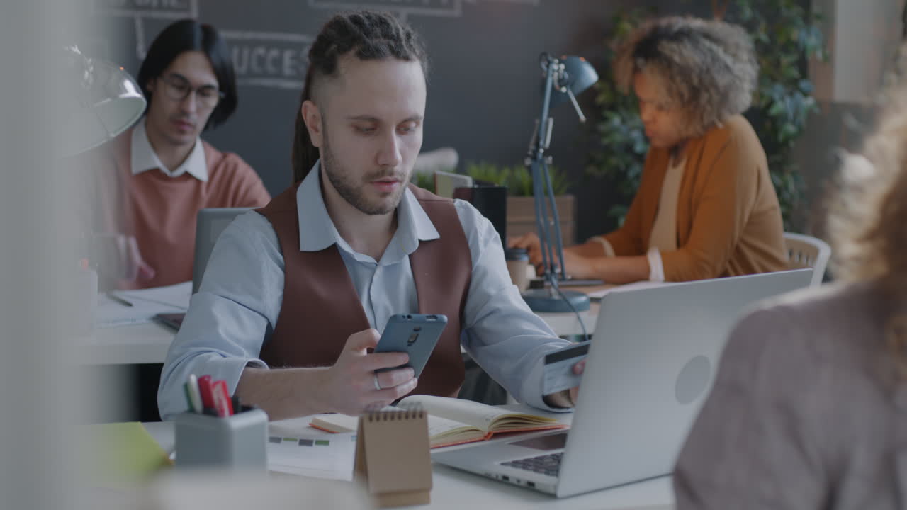 Business People Working in a Modern Office