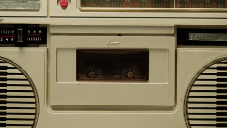 vintage cassette player