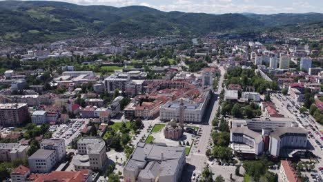 catedral ortodoxa de cristo salvador iglesia ortodoxa serbia en el centro de banja luka bosnia y herzegovina