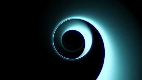 abstract glowing spiral design