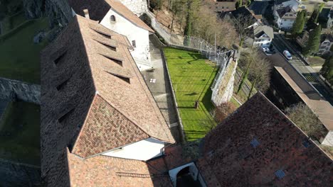 Aarburg-Aargau-Suiza-Terraza-En-La-Azotea-Vista-Aérea