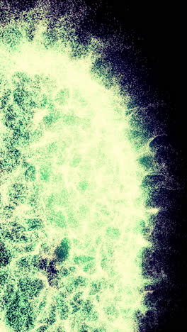 abstract particle explosion