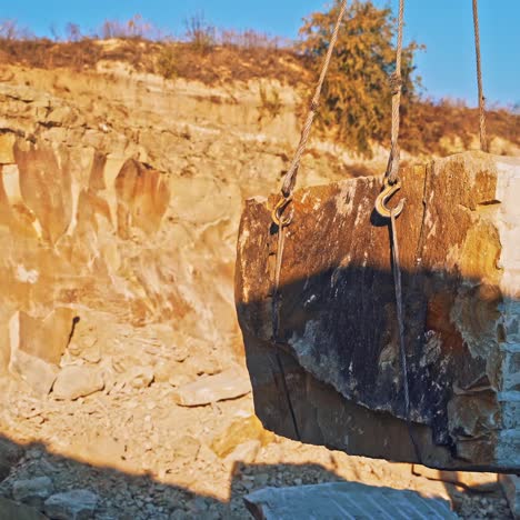 mine of extration of marble