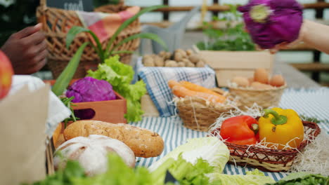 farmers market transaction