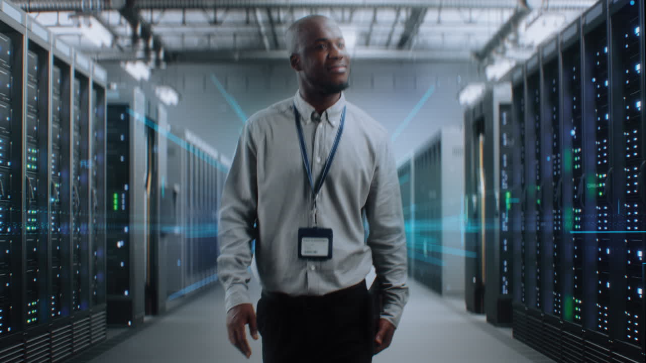 IT Professional in a Data Center