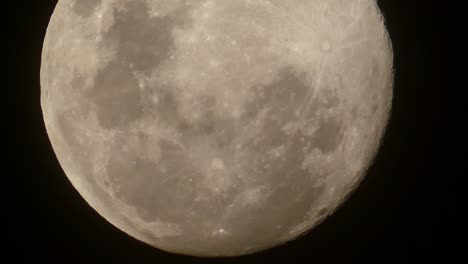 timelapse video of the moon slowly moving across the night sky