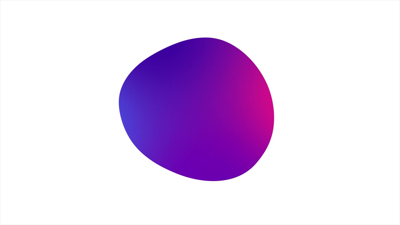 animación 2d abstracta de una esfera distorsionada, diseño de movimiento, video en bucle sin costuras de 4k con matte alfa