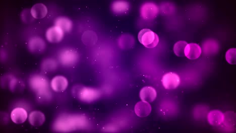 luces de inundación púrpuras brillantes con bucle de partículas