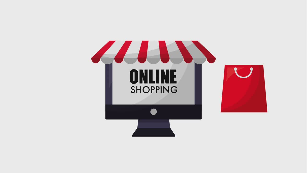 온라인 쇼핑 애니메이션 hd