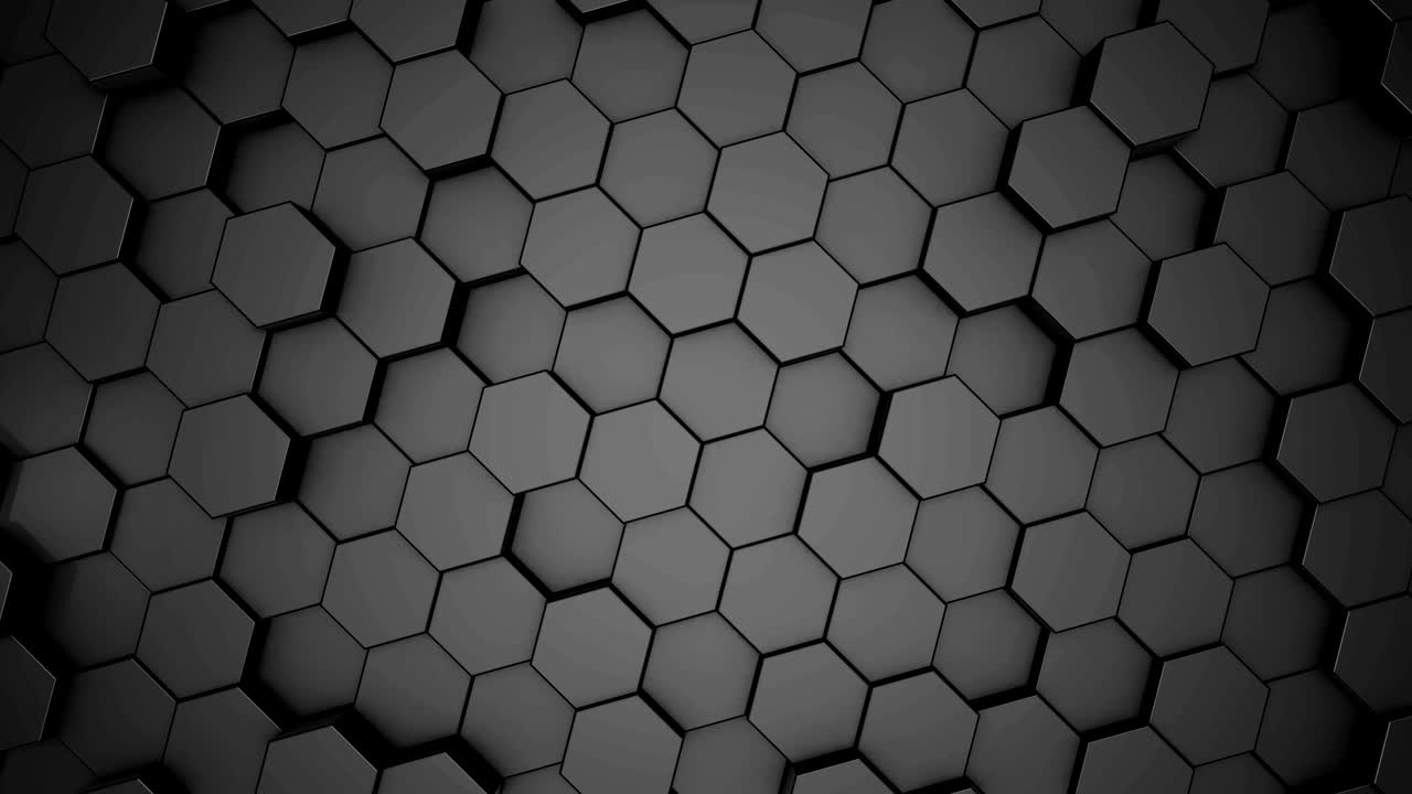 tecnología de movimiento abstracto hexágonos fondo