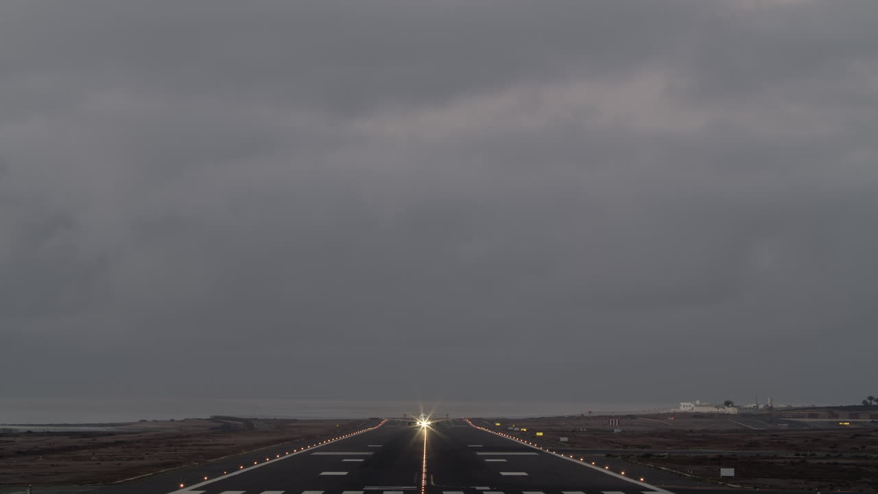 이륙 비행기 - 넓은