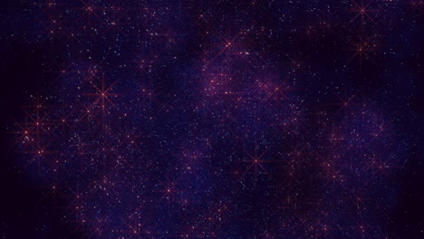 Cosmic-night-purple-and-red-starry-background