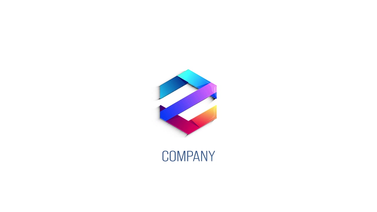 Modello video di animazione logo