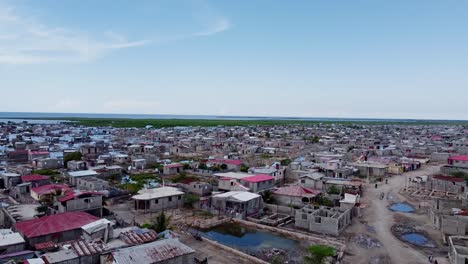condiciones de vida de la pobreza en cap haitien, haití