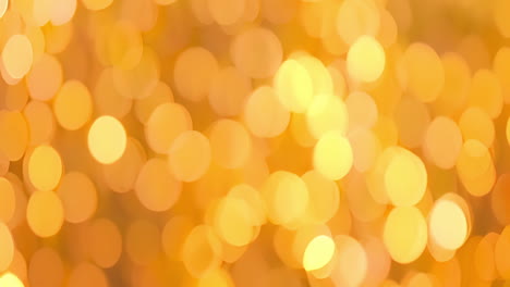 golden bokeh lights background