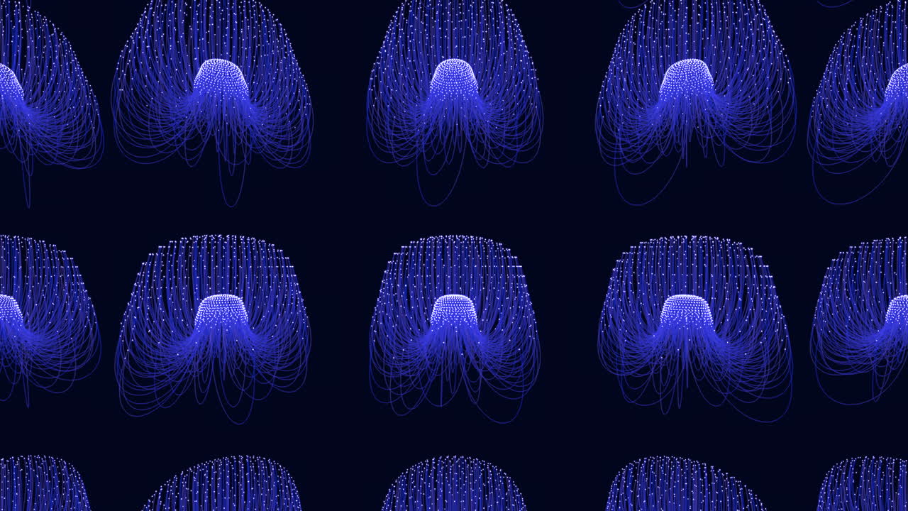 medusas brillantes iluminan el océano nocturno en una imagen encantadora