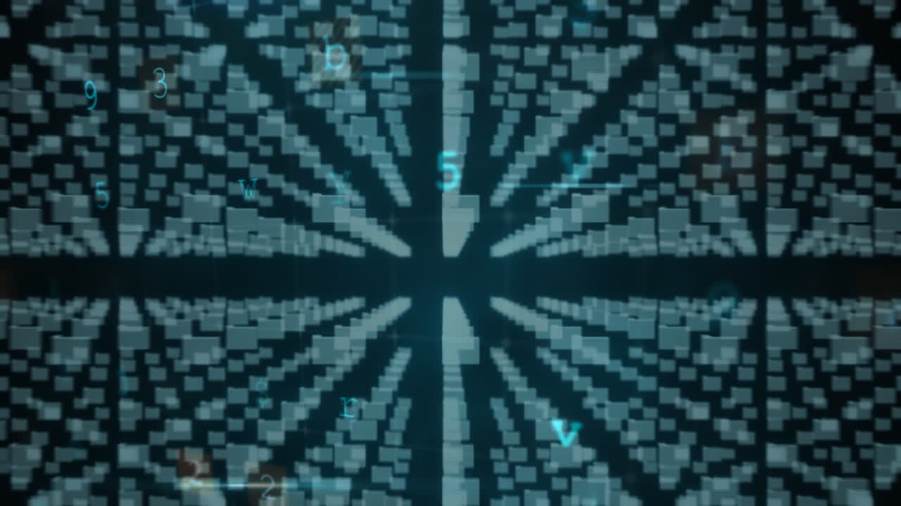 경고 데이터 처리, 온라인 보안  ⁇ 락 및 회로판의 애니메이션