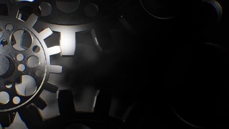 gears and cogs rotating