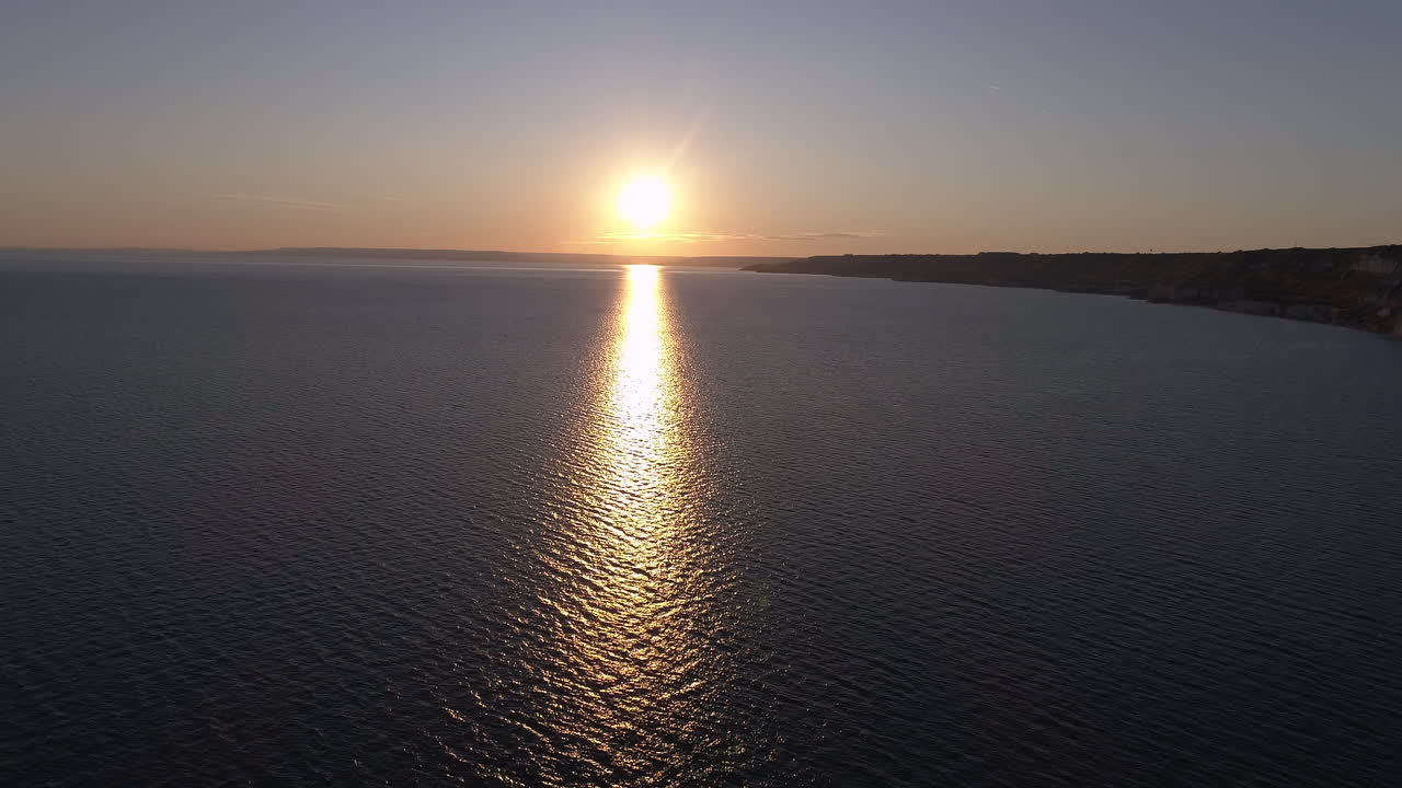sunrise over the sea