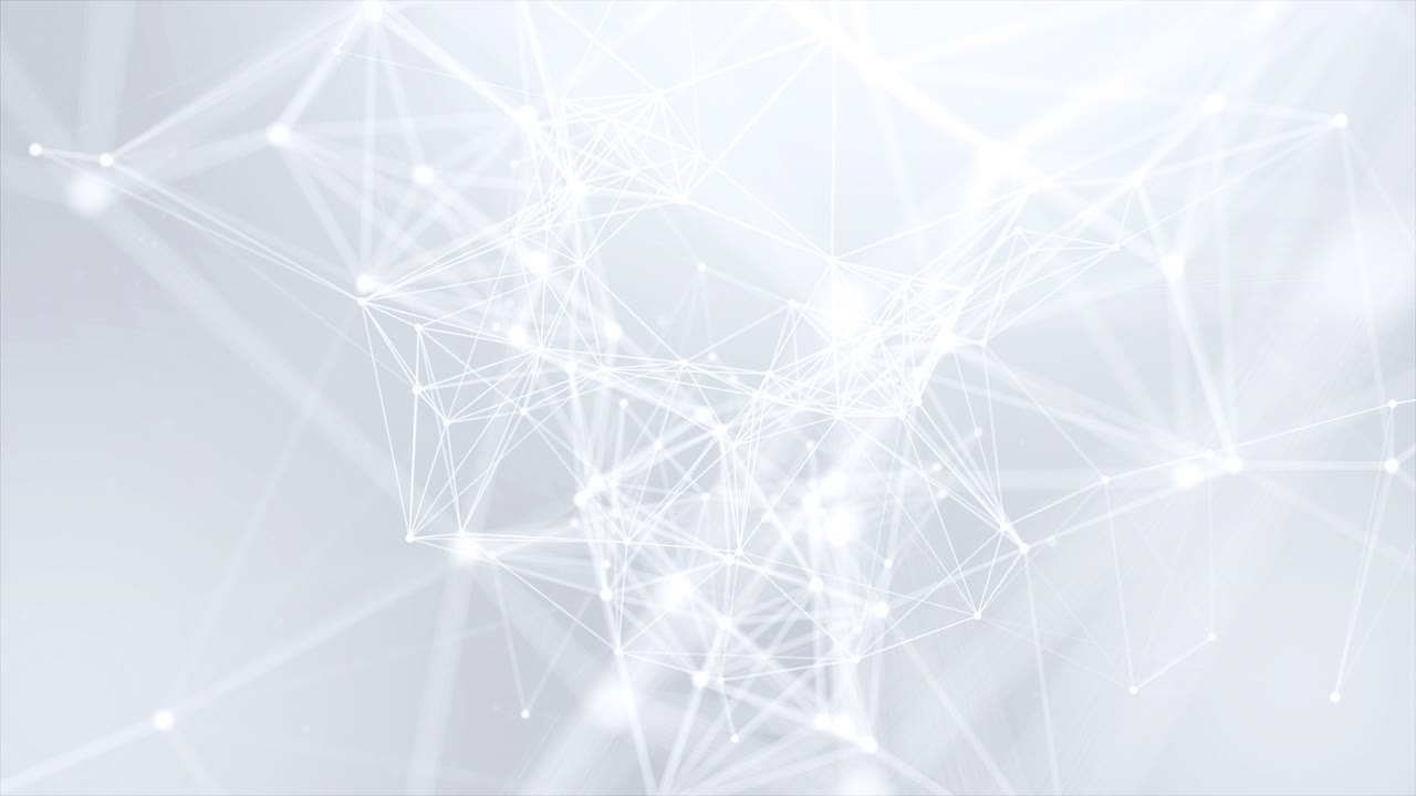 169 abstract low poly molecule and communication white bright ...