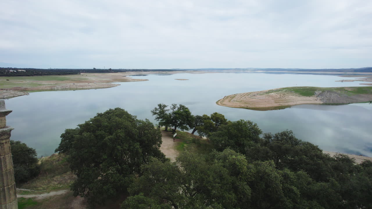 вид с воздуха на римские руины