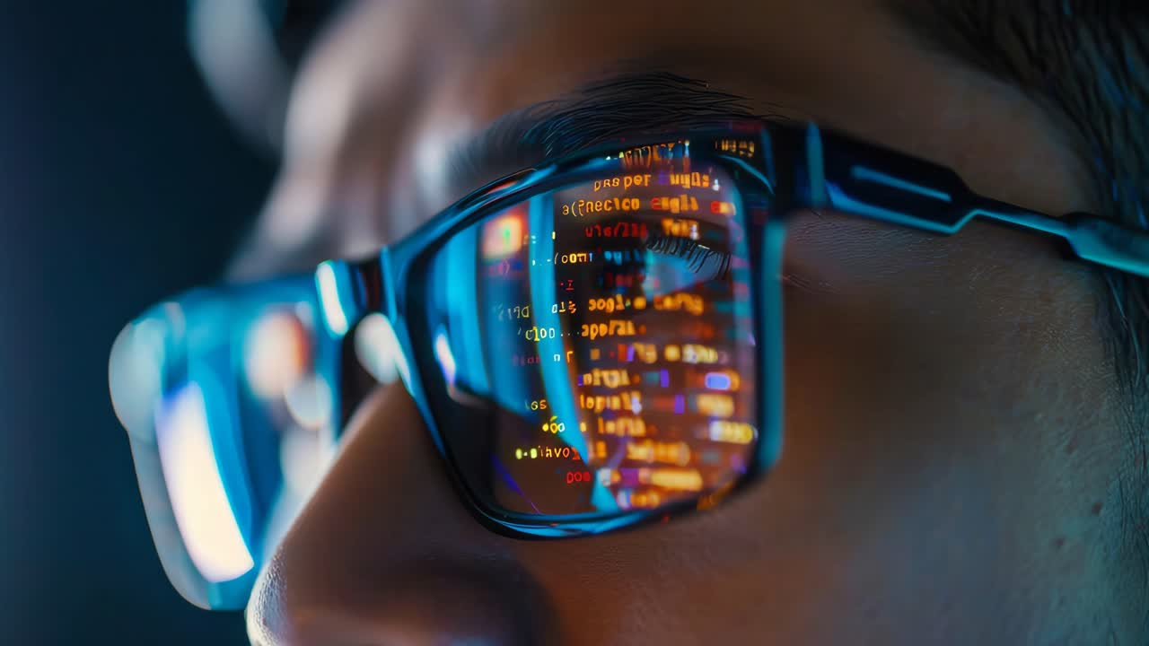 persona che codifica di notte