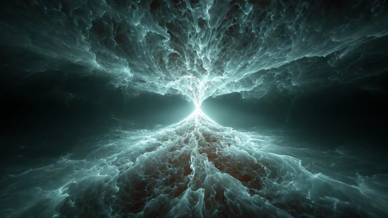 A Stunning Cosmic Phenomenon: A Dynamic Display of Energy and Light Revealing the Mysteries of the Universe in Ethereal Clouds of Color and Motion