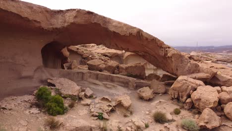 drone footage of arco de tajao: revealing the beauty of tenerife's rock formations