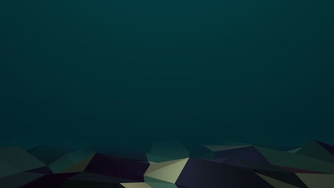 abstract background animation - color scheme polygon landscape