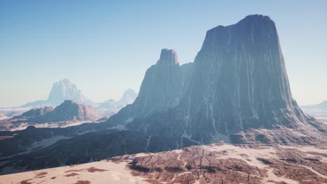 Formaciones-Rocosas-En-El-Desierto-De-Nevada