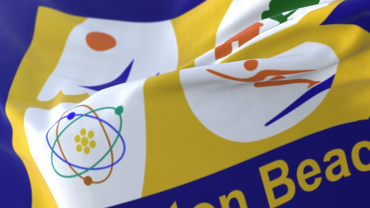 헌팅턴 비치 시의 발, 미국 캘리포니아 또는 미국 - 루프