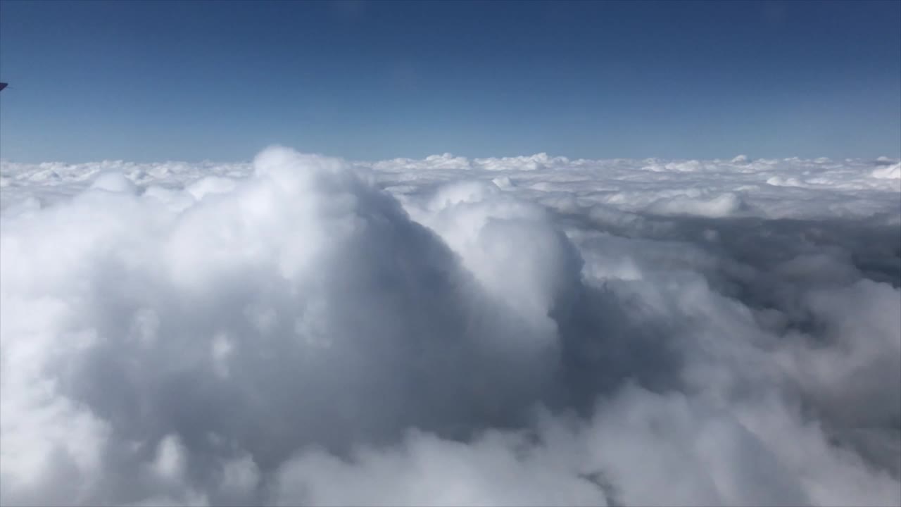 vista aerea de las nubes