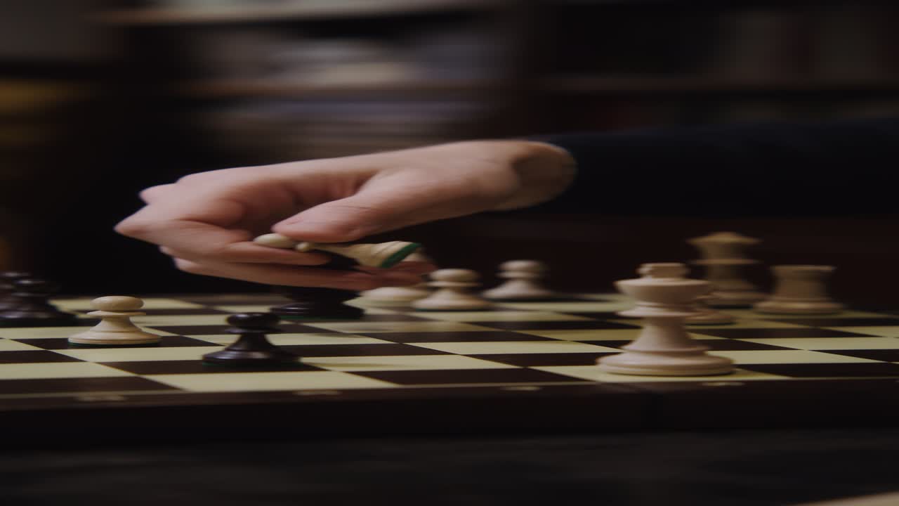 juego de ajedrez en curso