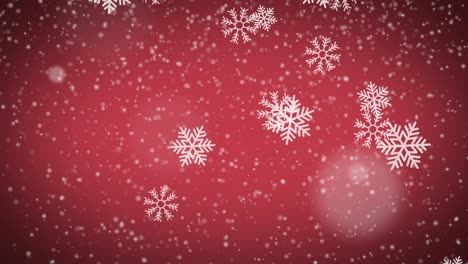 Abstract-Snowflakes-Background-with-bokeh