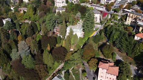 como-brunate funicular is funicular railway that connects the city of como with the village of brunate in lombardy, italy