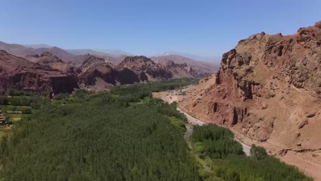drone footage from bamyan way january 12, ?2022