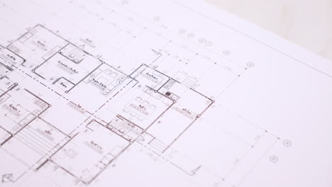 Plano-De-La-Casa-Intrincadamente-Dibujado,-Que-Revela-La-Cuidadosa-Disposición-De-Los-Espacios,-Muebles-Y-Elementos-Decorativos.