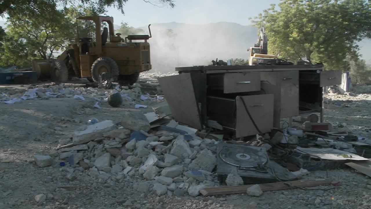 destrucción tras el terremoto masivo en haití 2
