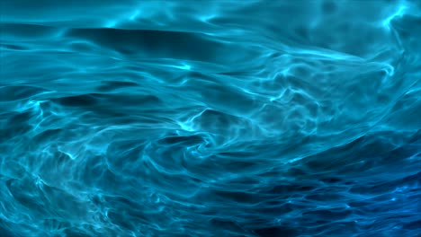 high quality looping animation of ocean waves from underwater with floating plankton. light rays shining through. great popular marine background.