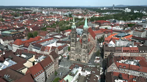 Lorenzkirche-Nüremberg-Alemania,-Iglesia-De-San-Lorenz