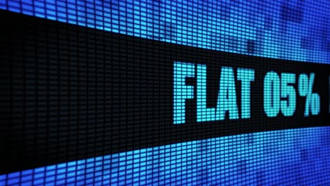 5% off flash sale on digital display
