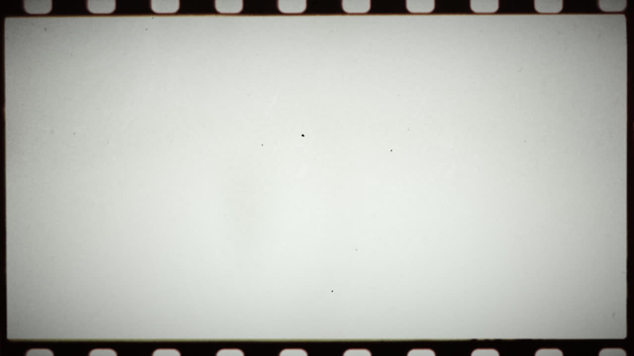 Real 35mm film frame overlay - dirty and old